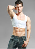 gaine gynecomastie blanc