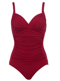 Maillot de Bain Une Pièce Grande Taille bordeau