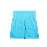 short legging bleu turquoise