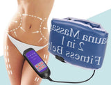 Zone du corps à mettre la ceinture de massage vibrante