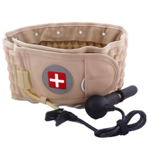 Cinturón lumbar inflable