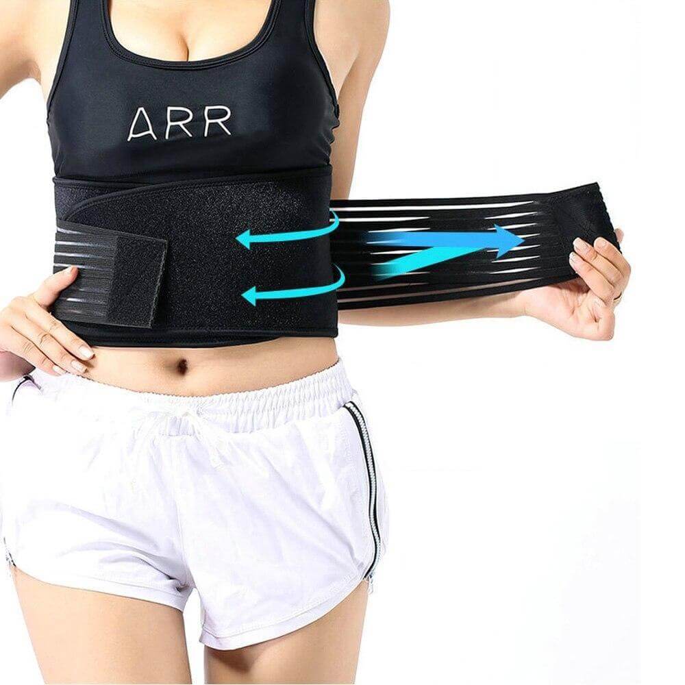 Ceinture Lombaire Souple Sans Armature Homme Femme