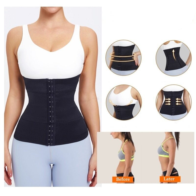 Effet de la ceinture minceur invisible sous les vêtements