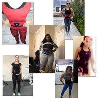 Femmes qui portent la ceinture top form