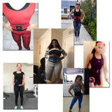 Femmes qui portent la ceinture top form