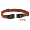 Ceinture sans boucle marron