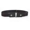 ceinture sans boucle couleur café