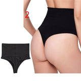 culotte gainante noir vue 3/4