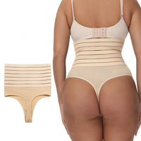 culotte gainante beige femme vue de derrière