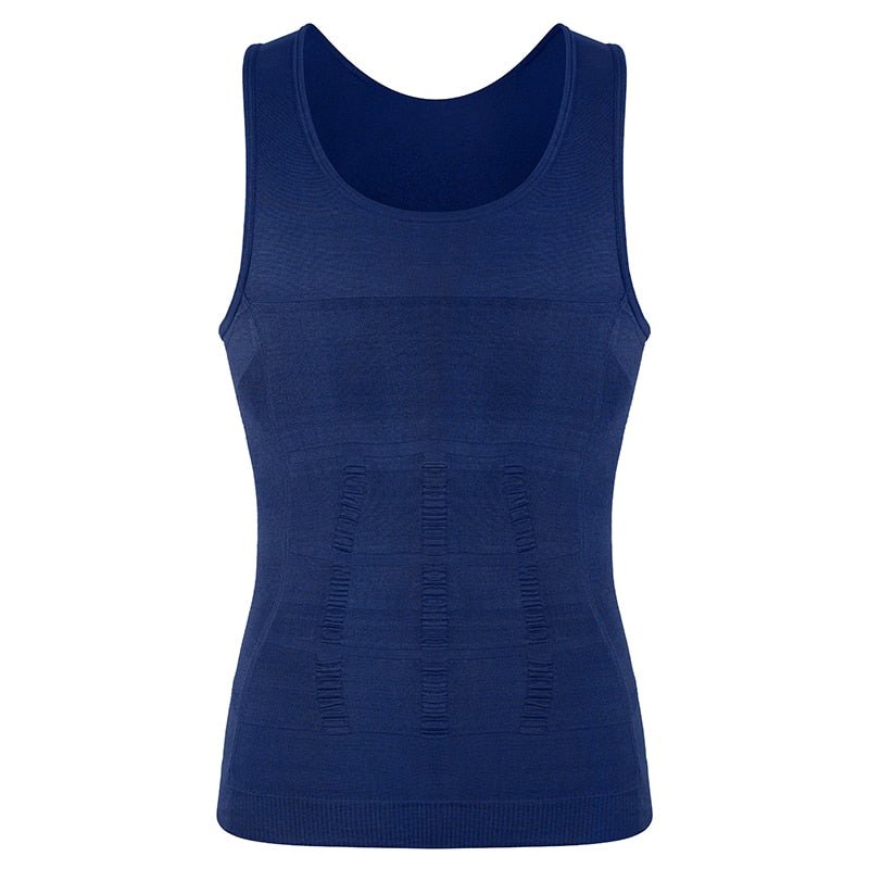 Shaperluv Débardeur 2.0 Compression Homme Grande Taille - Aplatit Ventre Et Poitrine, Posture Parfaite