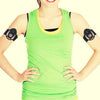femme qui utilise electrostimulation bras