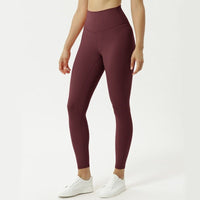 Gaine Legging Minceur Ventre Plat et Cuisse bordeaux
