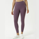 Gaine Legging Minceur Ventre Plat et Cuisse violet foncé