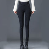 Jegging taille haute noir