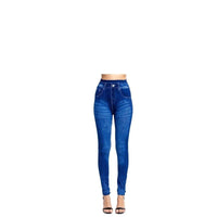 Jegging gainant blue jean