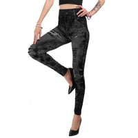Jegging gainant noir style fashion