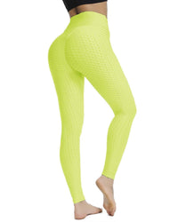Legging anti cellulite drainant jaune