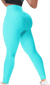 Legging anti cellulite drainant bleu ciel