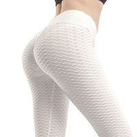Legging anti cellulite grande taille blanc