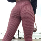 Legging anti cellulite grande taille marron