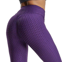 Legging anti cellulite grande taille violet