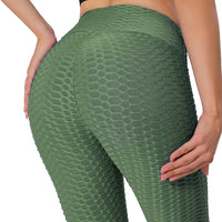 Legging anti cellulite grande taille vert army