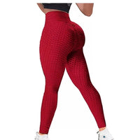Legging anti cellulite rouge