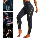 Femme qui porte un legging brule graisse