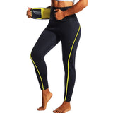 Femme qui porte un legging bruleur de graisse