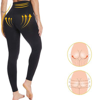 Action du legging gainant cuisse