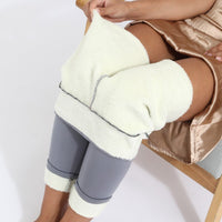 Legging gainant polaire gris