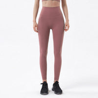 Legging gainant yoga rose clair