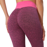 Legging massant anti cellulite rose foncé
