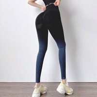 Legging minceur gainant noir dégradé
