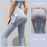 Legging minceur sport femme gris clair
