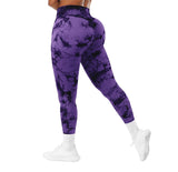 Legging Sculptant Amincissant Push Up Fessier violet