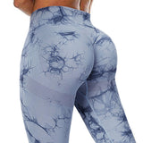 Legging Sculptant Amincissant Push Up Fessier bleu gris