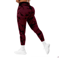 Legging Sculptant Amincissant Push Up Fessier bordeau
