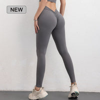 Legging super moulant femme gris foncé