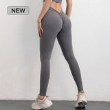 Legging super moulant femme gris foncé