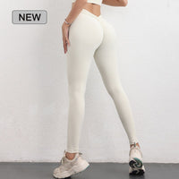 Vue de dos Legging super moulant femme