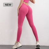 Legging super moulant femme rose