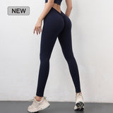 Legging super moulant femme bleu nuit