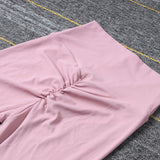Tissu du Legging super moulant femme rose