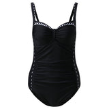 Photo produit Maillot de Bain Une Pièce Noir Amincissant
