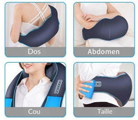 Exemple d'utilisation du Masseur Cervical Shiatsu