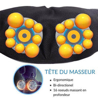 Tête du Masseur Cervical Shiatsu  qui lui permet de fonctionner