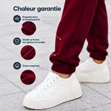 Ensemble de Jogging Chaud Doublé Polaire Femme