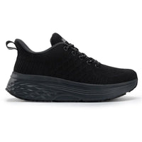 Baskets femme noires imperméables antidérapantes confortables – Gris