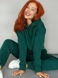 Ensemble de Jogging Chaud Doublé Polaire Femme